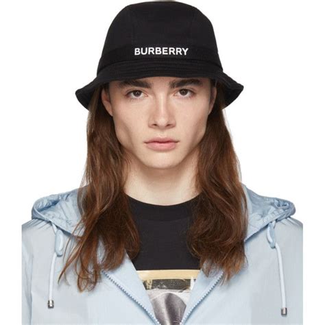 burberry prorsum green bucket hat with leather bow|burberry store online.